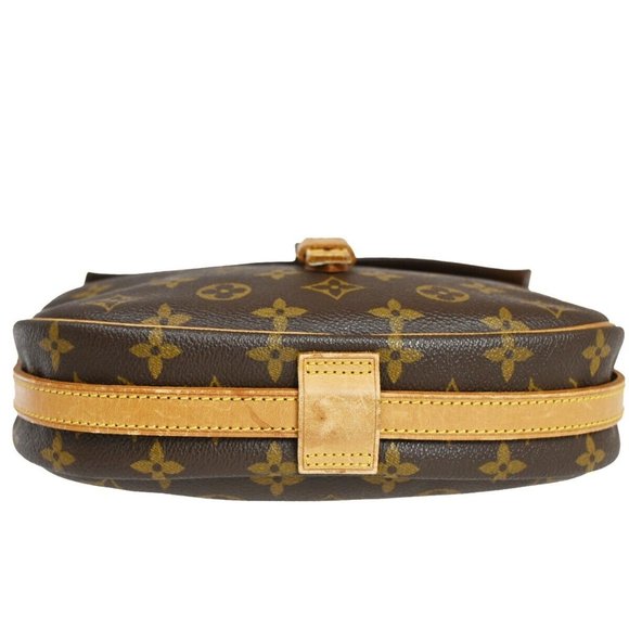 LOUIS VUITTON Jeune Fille MM Shoulder Bag Monogram Leather Brown M51226 30EA515 - Picture 3 of 13